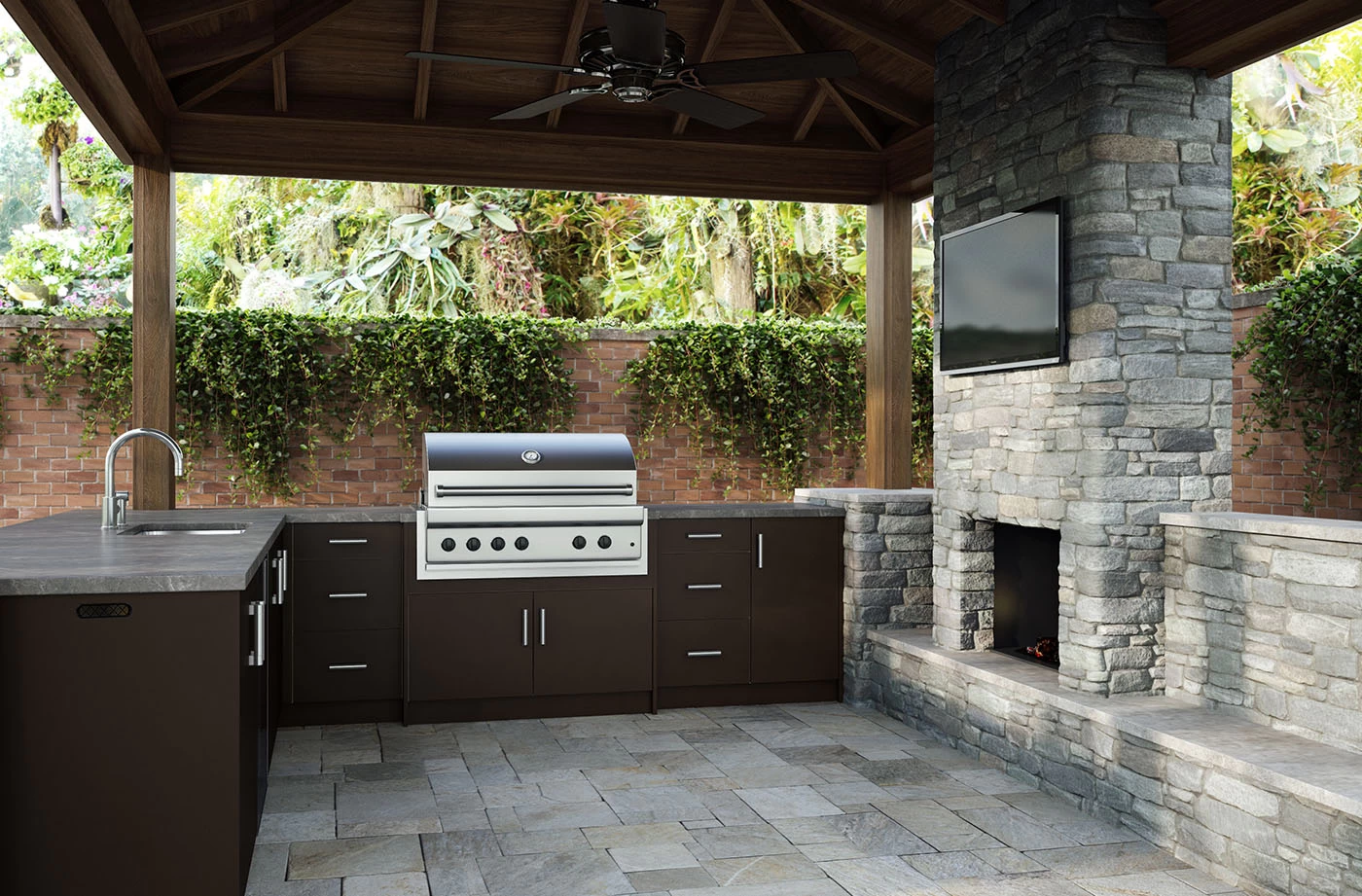 Miami &mdash; Mocha Brown (kitchen)