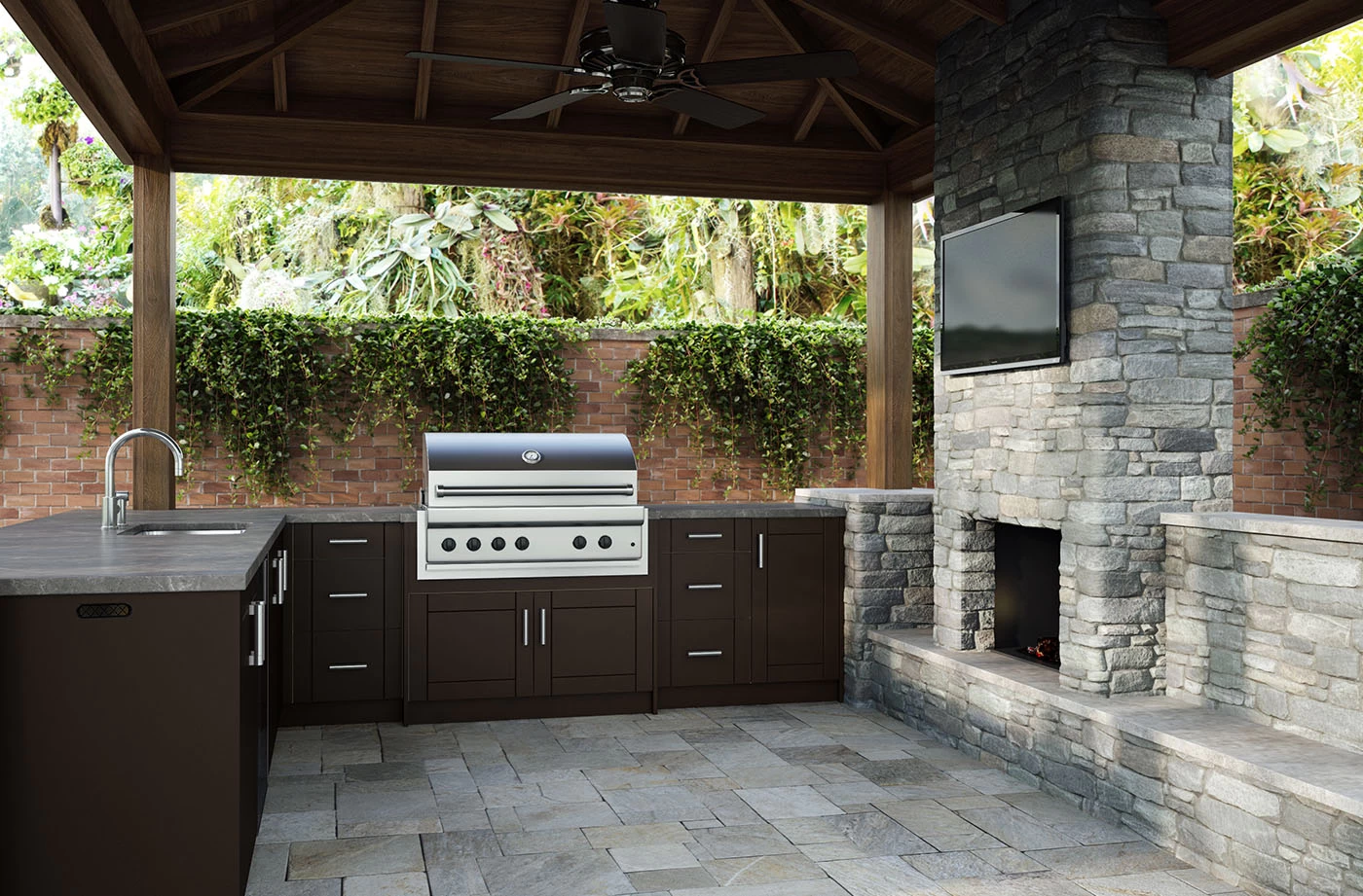 Sarasota &mdash; Mocha Brown (kitchen)